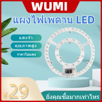 แผงไฟเพดาน LED1 18W/24W/36W/48W หลอดLED สำหรับโคมเพดานกลม ตัวใช้แทนหลอดนีออนกลม รุ่นประหยัด ไฟแม่เหล็กDriver