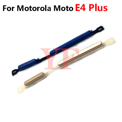 Untuk Motorola Moto E4 E5 E6บวก X A P40หลัก Kuasa Pada OFF ที่ปรับเสียงขึ้นลงปุ่มปุ่ม