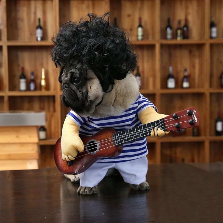สินค้าขายดี-funny-pet-guitar-clothes-dog-guitarist-dressing-costume-pet-guitar-dress