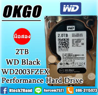 HDD (ฮาร์ดดิสก์) WD BLACK 2 TB 7200RPM SATA3 (WD2003FZEX)