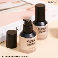 HF6052 SIVANNA MATTE GLOW FOUANDATION UV25 ซิเวนน่า คัลเลอร์ รองพื้น เนื้อลิควิด ปกปิดเรียบเนียน