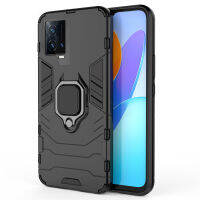 เคส iQOO 8 Case ชุดเกราะกันกระแทก Slim Rugged Hybrid Hard Plastic + Tpu Bracket Magnet 360 Ring Holder ฝาหลัง