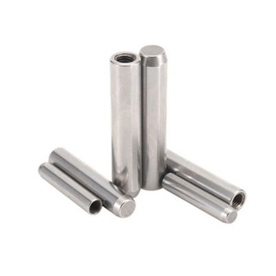 6pcs M2.5 inner thread dowel pin cylindrical positioning pins corrosion resistant 304 stainless steel shaft column GB120
