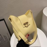 Popular female tote bag new spring 2022 fashion sense bucket bag trend contracted hand the bill of lading shoulder bag