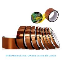 High Temperature Polyimide BGA Kapton tape Thermal Insulation Adhesive tape Electrical Industry 3D Printing Board Protection 33M Adhesives Tape