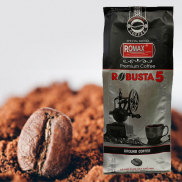 Cà Phê Rang xay ROMAX Robusta 5 500gr - Romax Coffee