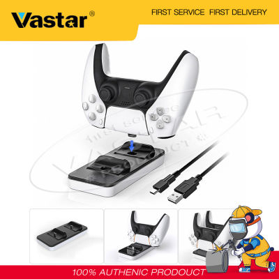 Vastar Playstation 4 Controller Chargerแท่นชาร์จสถานีไฟLEDตัวชี้วัดใช้งานร่วมกับPS4/PS4 Slim/PS4 Pro Dual Shock Controller
