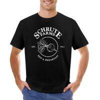 Schrute Farms T-Shirt T-Shirt For A Short Sleeve Summer Clothes Workout Shirts For Men