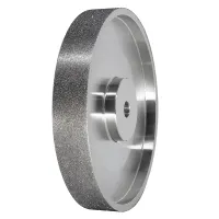 CBN Grinding Wheel, 6Inch Dia x 1Inch Wide, with 1/2Inch Arbor, Diamond Grinding Wheel for Sharpening HSS