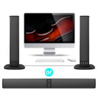 TV Speaker Wireless Bluetooth Speaker Separated Sound Bar Music Center Column For Computer Subwoofer For TV with Fm Radio TF AUX