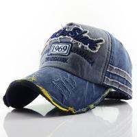 Gorras หมวกแก๊ปเบสบอลวินเทจแบบปรับได้ผ้าฝ้าย1969สำหรับผู้หญิงหมวกใส่กลับด้านฤดูใบไม้ผลิฤดูร้อนใหม่ผู้ชาย