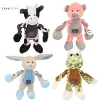 Linktuff Pet Dog Squeaky Training Toys - Rabbit/Pig/Cow/Frog/Monkey