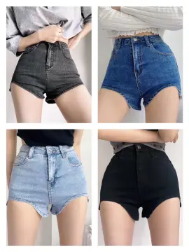 Women Girl Denim Shorts Pants Hot Wide Leg Sexy Mini High Waist