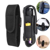 【LZ】✐  Tactical Molle Lanterna Pouch Nylon cintura Pack LED Torch Holster Multitool Belt Holder saco de bolso ferramenta ao ar livre caça Camping