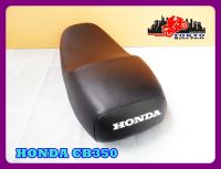 HONDA CB350 "BLACK" COMPLETE DOUBLE SEAT SIDE OPENER // เบาะรถมอเตอร์ไซค์  สีดำ เปิดข้าง ตูดมน สินค้าคุณภาพดี