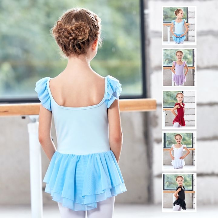 cod-cross-border-specially-for-childrens-dance-clothes-girls-summer-flying-sleeves-closed-crotch-exercise-foreign-trade-wholesale