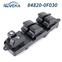 NEVOSA 84820-0F030หน้าต่างรถยนต์ไฟฟ้าไฟฟ้าด้านหน้าซ้ายสวิตช์สำหรับ Toyota Corolla Verso Yaris 2002-2005 848200F030 84820-02100