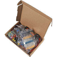 Electronics Component Fun Kit โมดูลแหล่งจ่ายไฟจัมเปอร์ลวด 830 จุดเขียงหั่นขนมโพเทนชิออมิเตอร์ตัวต้านทานสําหรับ Arduino