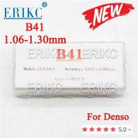 ERIKC หัวฉีดน้ำมันเชื้อเพลิง B41 Shims ขนาด1.06-1.30Mm ปรับลิ้นปิดเปิดหัวฉีดซ่อมเครื่องซักผ้าสำหรับ Bosch หัวฉีดเชื้อเพลิง Shims