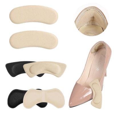 Shoes Insoles Anti Slip Sticky Fabric Cushion Pads Feet Care Tools Protector For Back Heels Rubbing Heel Shoes Insoles Insert Shoes Accessories