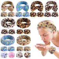 Wrist Washband Microfiber Wrist Wash Towel Band Wristband Scrunchies For Wash Face Absorbent Wrist Sweatband For Women Headband