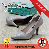 ?ส่งเร็ว?ส่งด่วน?สินค้าใหม่✨รองเท้าส้นสูงหญิง KITEPRETTY รุ่น K23114 ส้น 3.5 นิ้ว The charm is you สวย สวมใส่สบาย ทนทาน