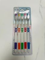 แปรงสีฟันผู้ใหญ่แพ็ค ห้าชิ้น คละสี สินค้าราคาต่อแพ็ค สินค้าส่งตรงจากไทย