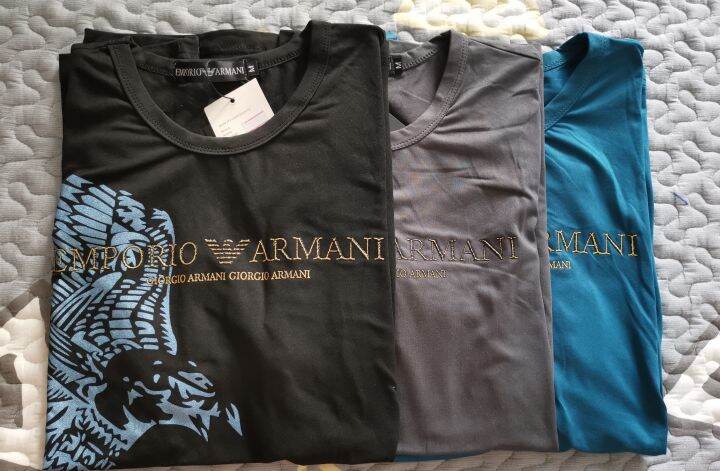 เสื้อทรงปกติ-รุ่น-armani-เสื้อผ้าผู้ชาย-เสื้อ-เสื้อยืด-เสื้อยืดผู้ชาย