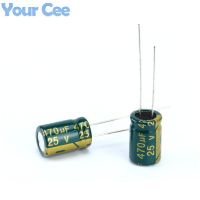 100 pcs Electrolytic Capacitors High Frequency 25V 470UF 8X14MM Aluminum Electrolytic Capacitor