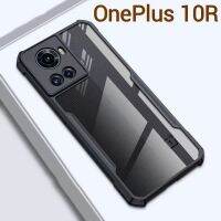 OnePlus 10R(พร้อมส่งในไทย)เคสกันกระแทกขอบสีหลังใสOnePlus 10R 5G