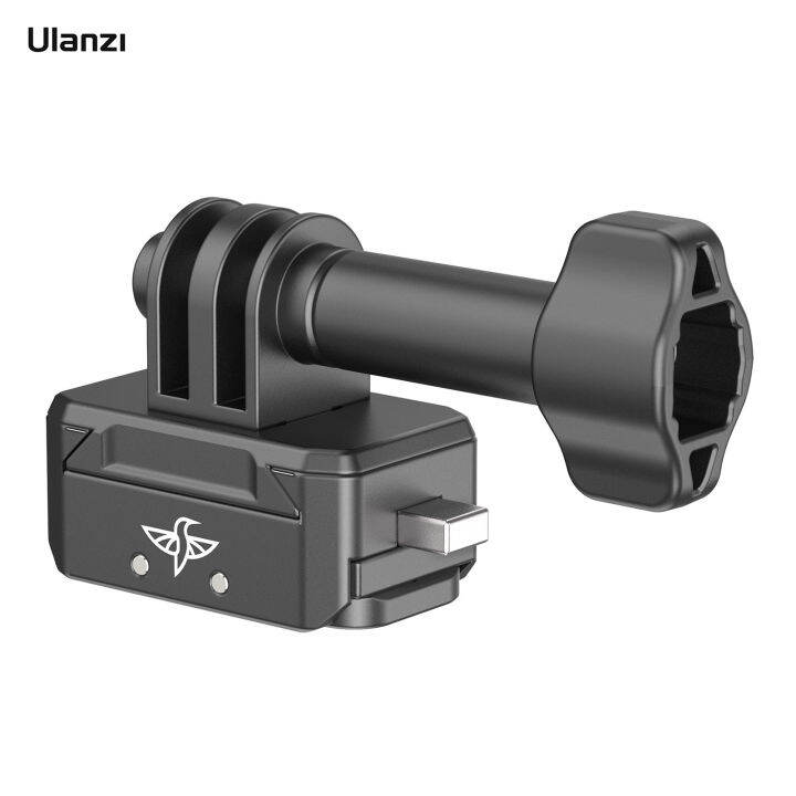 Ulanzi Aluminum Quick Release Mount Base 2KG Payload for Action Camera with Universal 1/4
