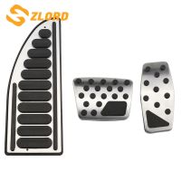 Stainless Steel Car Pedals Cover for Jeep Compass 2017 2020 Renegade Accelerator Pedal Foot Rest Brake Pedals Auto Accessories