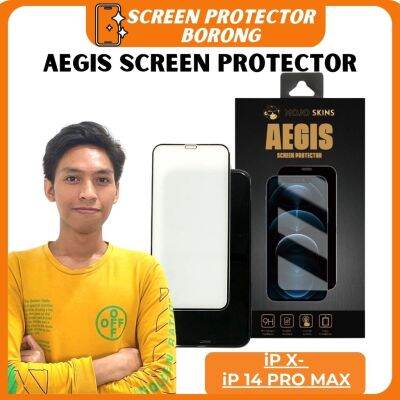 Mojoskins Aegis พรีเมี่ยม โทรศัพท์ เคลือบ กระจกนิรภัย ป้องกันการตก กันรอยขีดข่วน