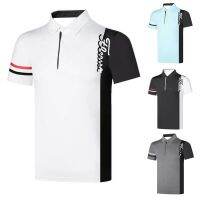 New Brand Polo Mens Quick Dry Golf Clothes Men Outdoor Breathable Short Sleeve Sports Slim Fashion Casual Tops Polo