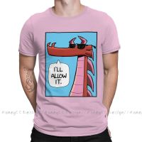 Shirt Men Clothing Slack Wyrm T-Shirt Mai_ILl Allow It Fashion Unisex Short Sleeve Tshirt Loose