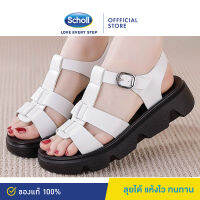 Scholl รองเท้าสกอลล์-ฮาวาย Hawaii รองเท้ารัดส้น ผู้หญิง Womens Platform Sandals รองเท้าสุขภาพ นุ่มสบาย กระจายน้ำหนัก