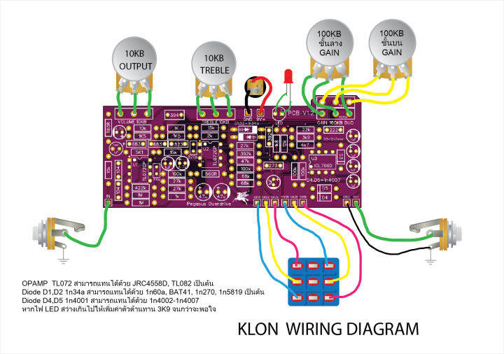 ชุดคิท-klone-overdrive-พร้อมประกอบใช้งาน-klone-overdrive-kit