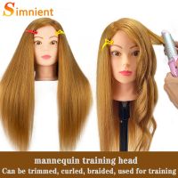 hot！【DT】▤☢☫  New Female Mannequin Training With 80  Real Hair Hairsyles Hairdressing Cosmetology Dolls