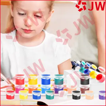 6-Color Acrylic Paint Strip