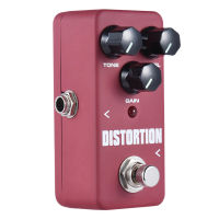 KOKKO FDS2 Guitar Effect Mini Distortion Pedal แบบพกพากีตาร์สำหรับกีตาร์ไฟฟ้าเบสอะไหล่ &amp; อุปกรณ์เสริม