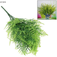 VEW8 7กิ่งไม้เทียมพืช fern หญ้าพืชดอกไม้ Home Floral Accessories