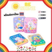 เป๋าแพด  Beshine กระเป๋าสำหรับไอแพด กระเป่าใส่ไอแพด ipad bag 9.7-11" กระเป๋าใส่เอกสาร  ลายน้องหมี สีสันสดใสพร้อมส่ง ราคาถูก