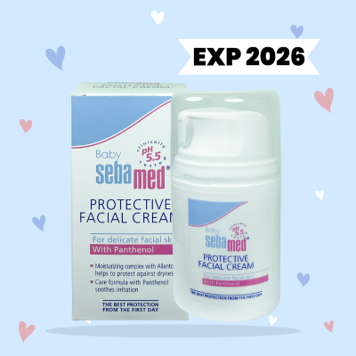 Sebamed Protective Facial Cream Sebamed Baby เบบี้ ซีบาเมด โปรเทคทีฟ เฟเชียล ครีม 50 มล.Baby Sebamed 50 ml. 1 ขวด