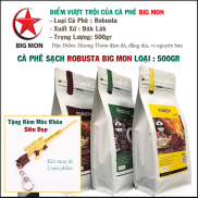 Cà Phê Rang Xay Robusta 500gr - Big Mon RBT500 - Thơm Đậm Vị