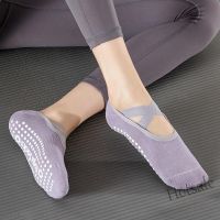 【hot sale】✤☫ C04 Professional yoga socks for womens anti slip Pilates beginners indoor special spring and autumn floor sports fitness and dance socks