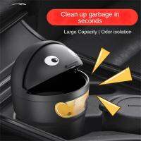 【cw】Portable Trash Can Creative Portable Durable Flap Design With Cover No Odor Leakage Car Supplies Car Garbage Storage Universalhot