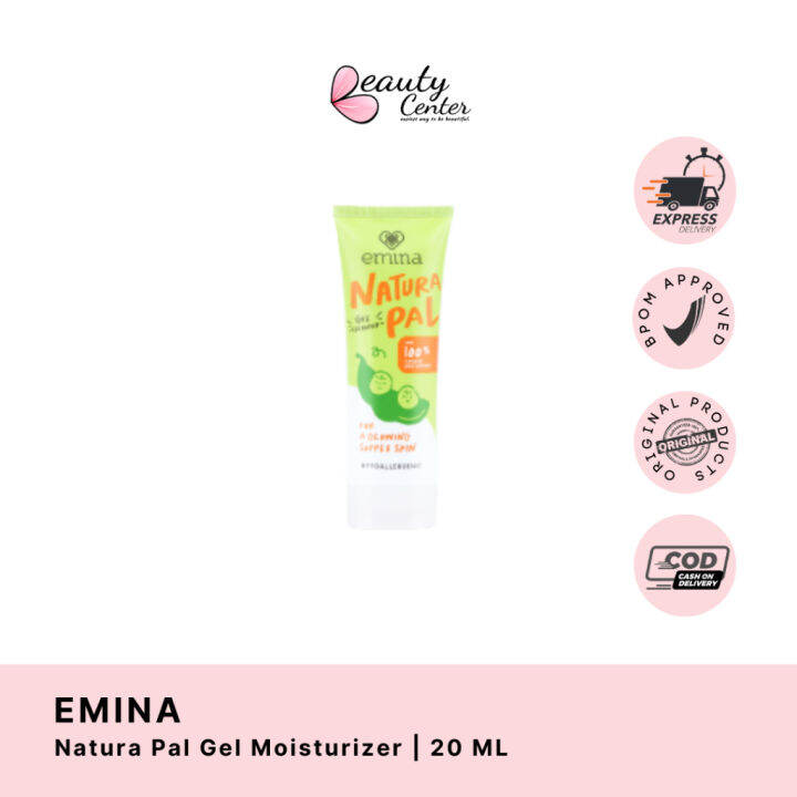 Emina Natura Pal Gel Moisturizer 20 mL Lazada Indonesia