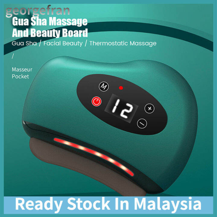 Electric Gua Sha Face Massager Electric Scraping Board with 12
