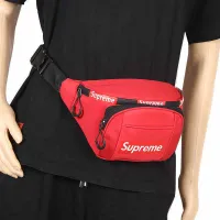Shop Supreme Belt Bag Red online | Lazada.com.ph