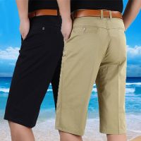 Golf Mens Capris Casual Mens Shorts Summer Thin Loose Cotton Mid pants Capris Shorts